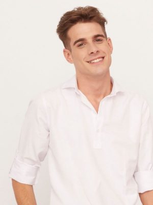 Polera cuello italiano