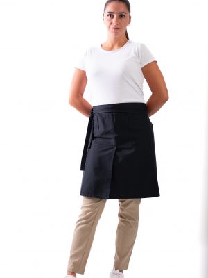 Mandil medio abertura frontal